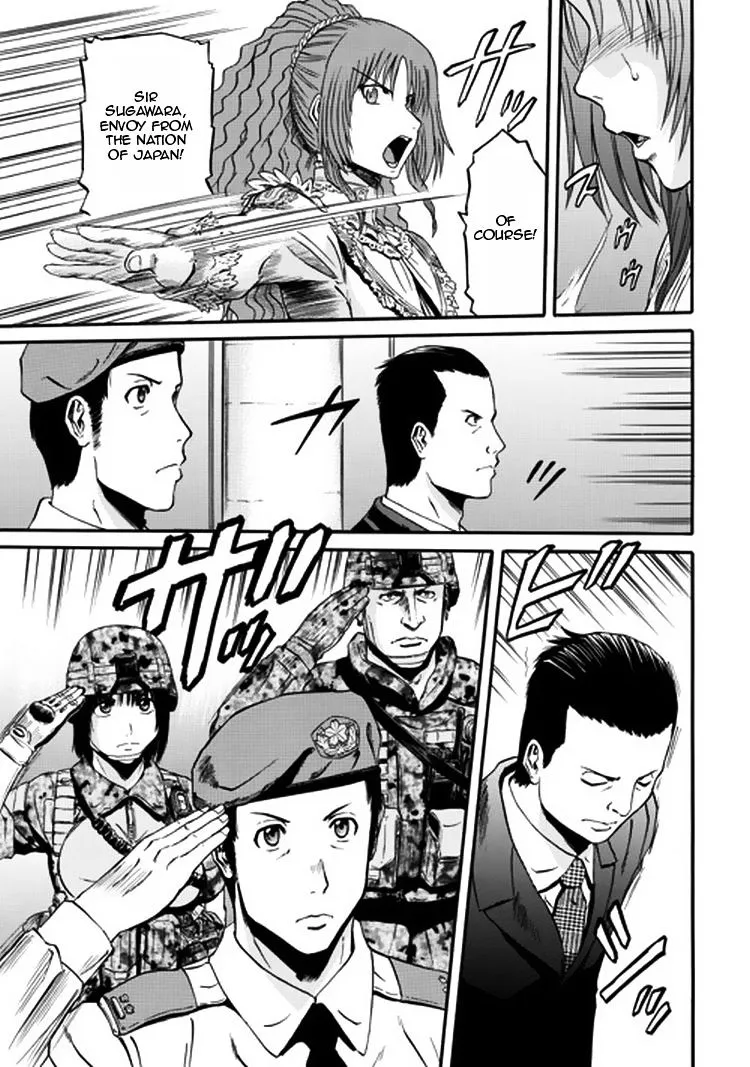 Gate - Jietai Kare No Chi Nite, Kaku Tatakeri Zinmanga X Chapter 33 Page 17