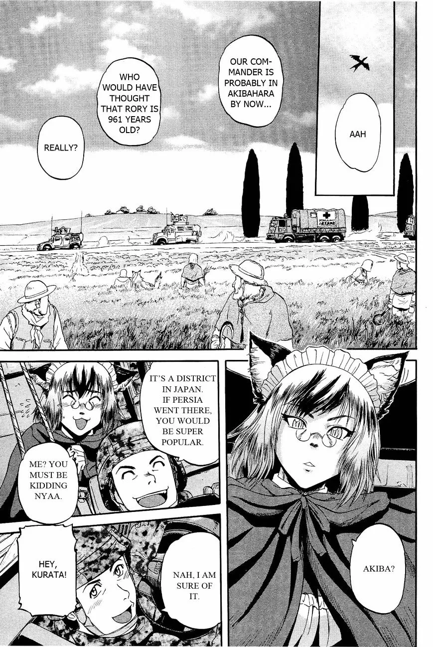 Gate - Jietai Kare No Chi Nite, Kaku Tatakeri Zinmanga X Chapter 20 Page 21