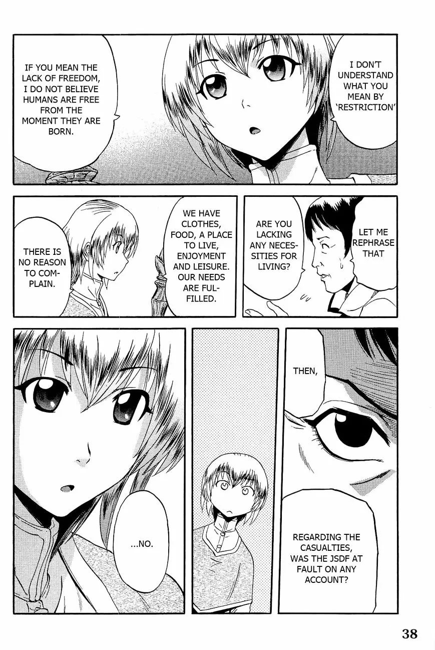 Gate - Jietai Kare No Chi Nite, Kaku Tatakeri Zinmanga X Chapter 18 Page 10