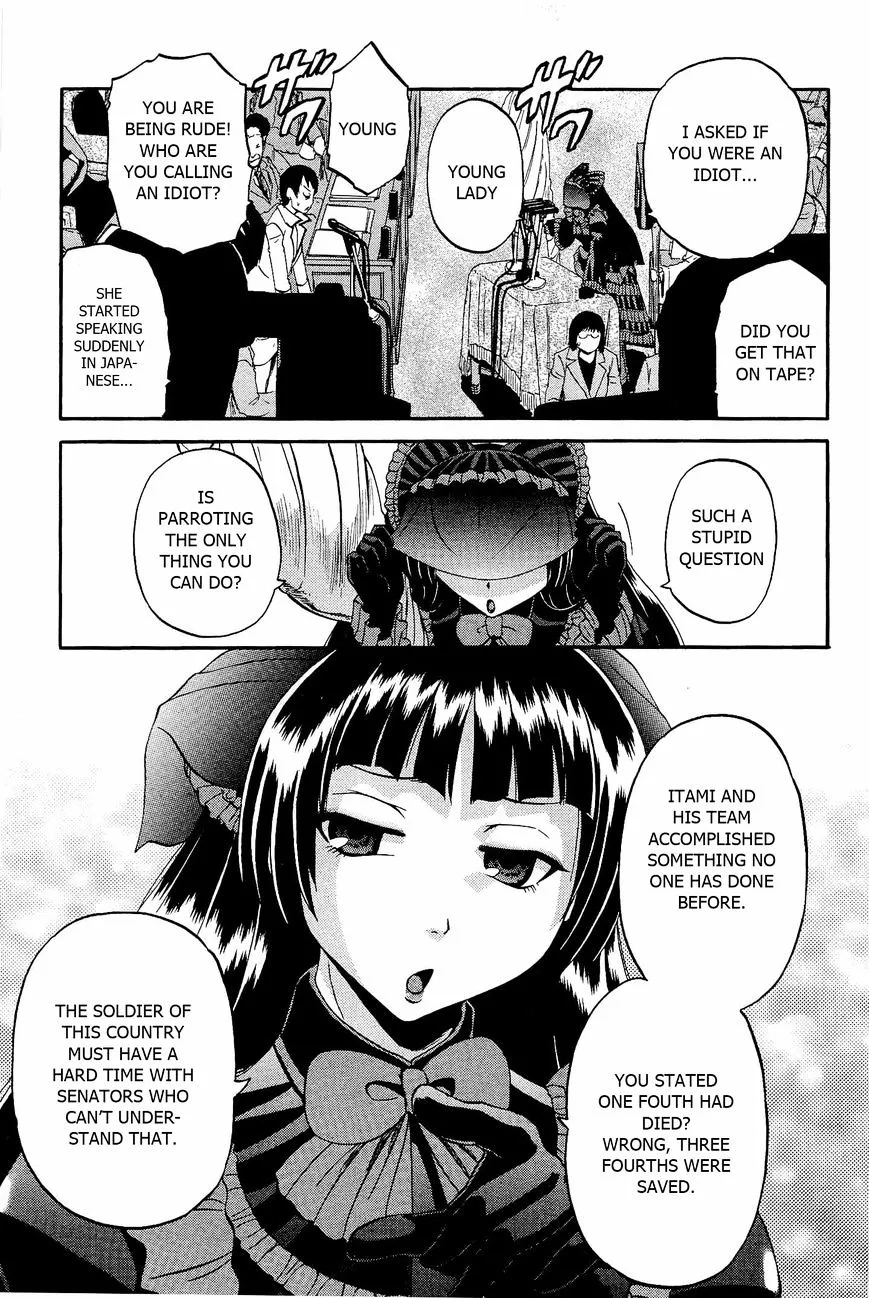Gate - Jietai Kare No Chi Nite, Kaku Tatakeri Zinmanga X Chapter 18 Page 19
