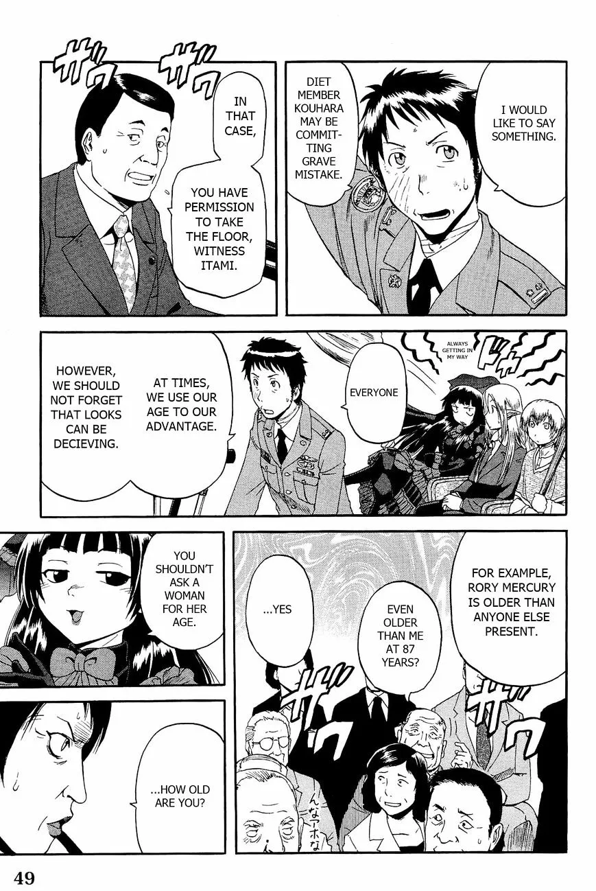 Gate - Jietai Kare No Chi Nite, Kaku Tatakeri Zinmanga X Chapter 18 Page 21
