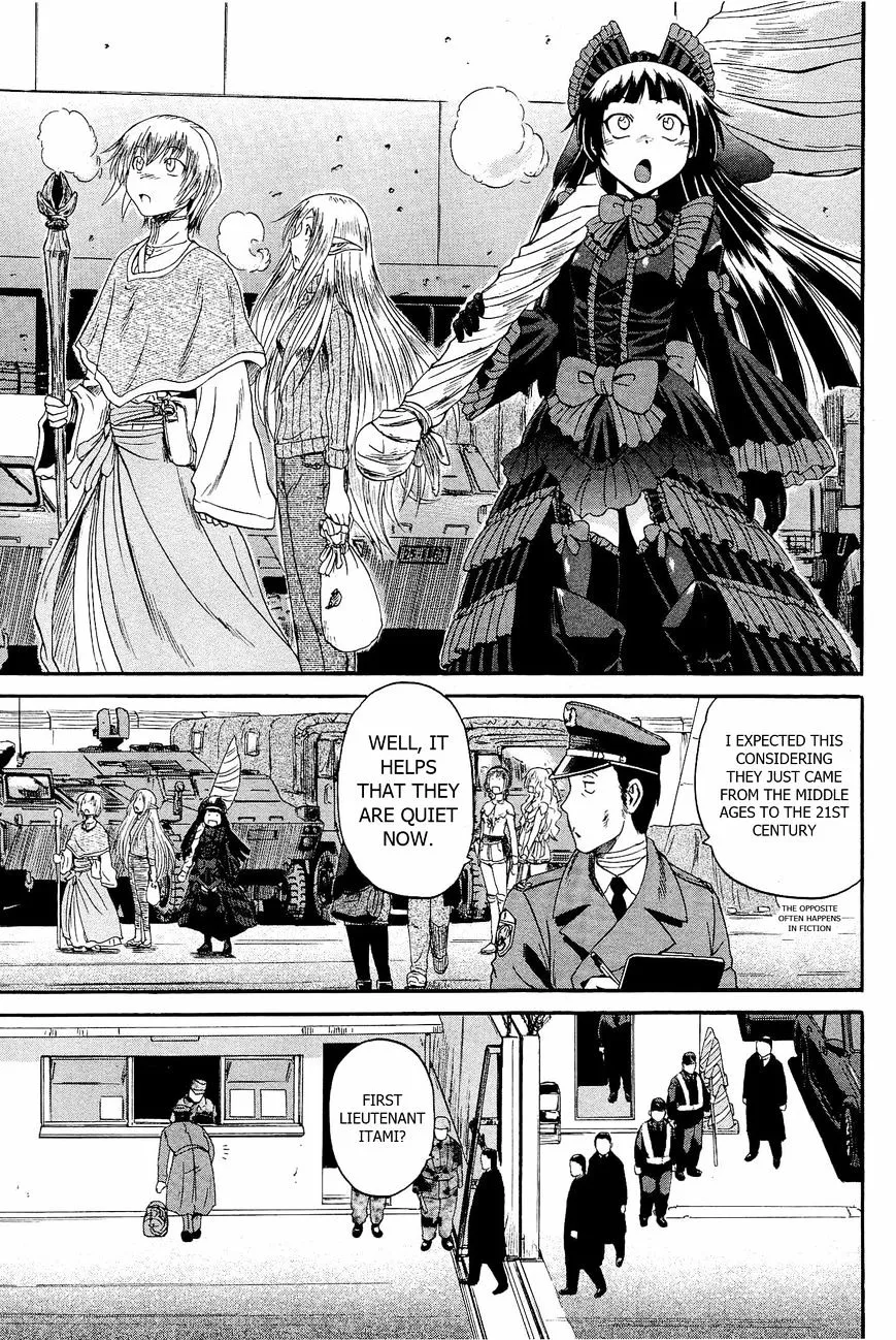 Gate - Jietai Kare No Chi Nite, Kaku Tatakeri Zinmanga X Chapter 17 Page 17