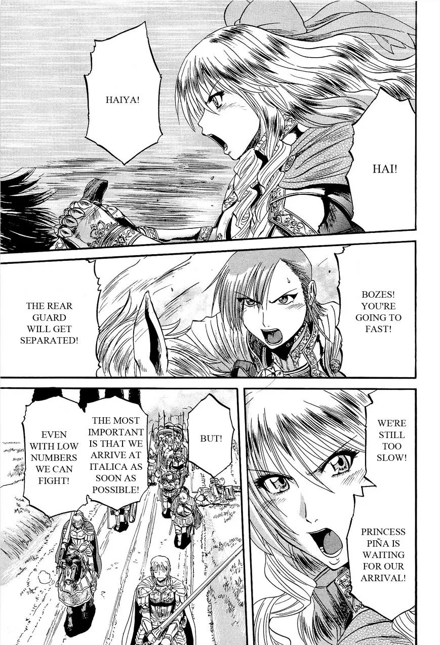Gate - Jietai Kare No Chi Nite, Kaku Tatakeri Zinmanga X Chapter 13 Page 3