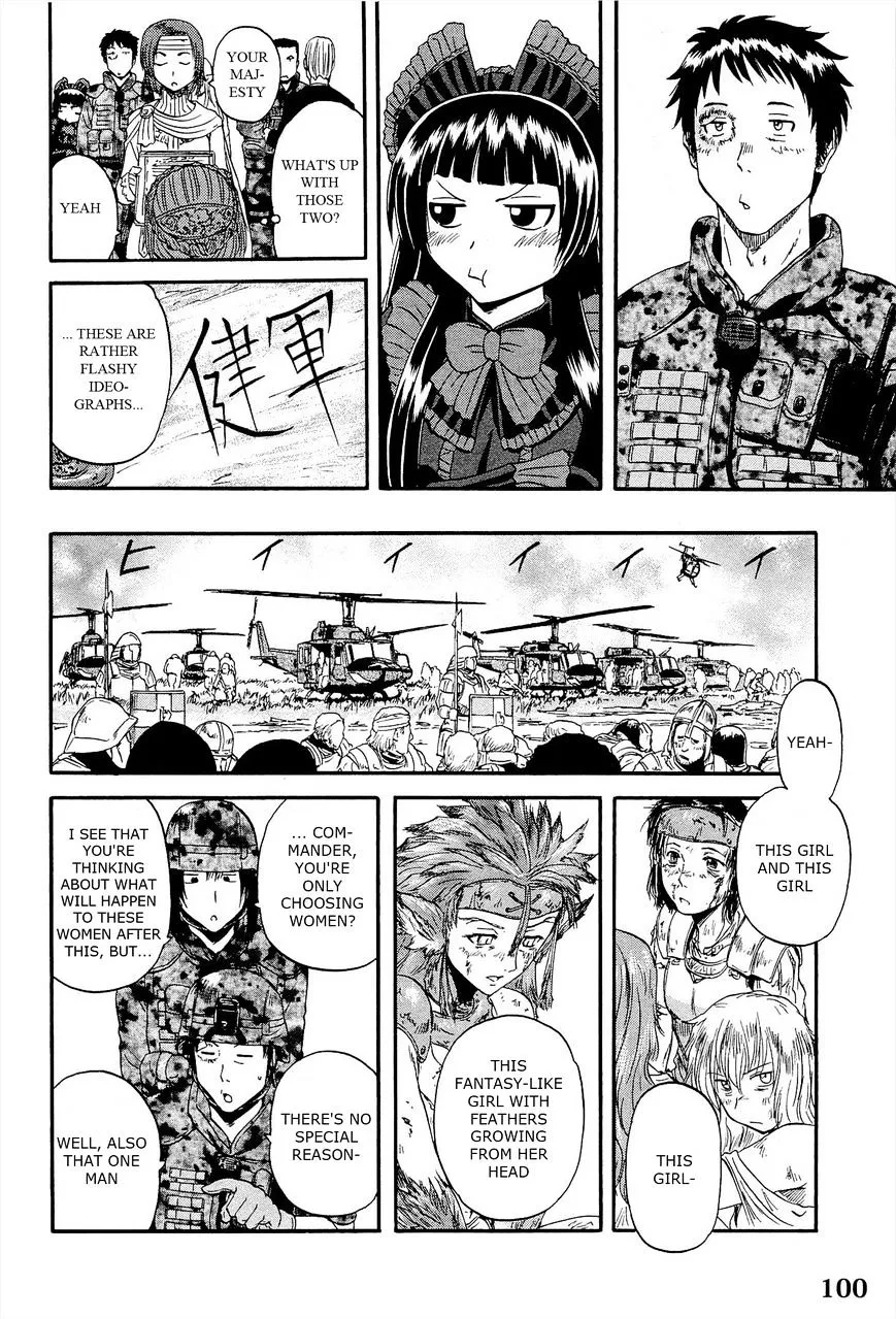 Gate - Jietai Kare No Chi Nite, Kaku Tatakeri Zinmanga X Chapter 13 Page 10