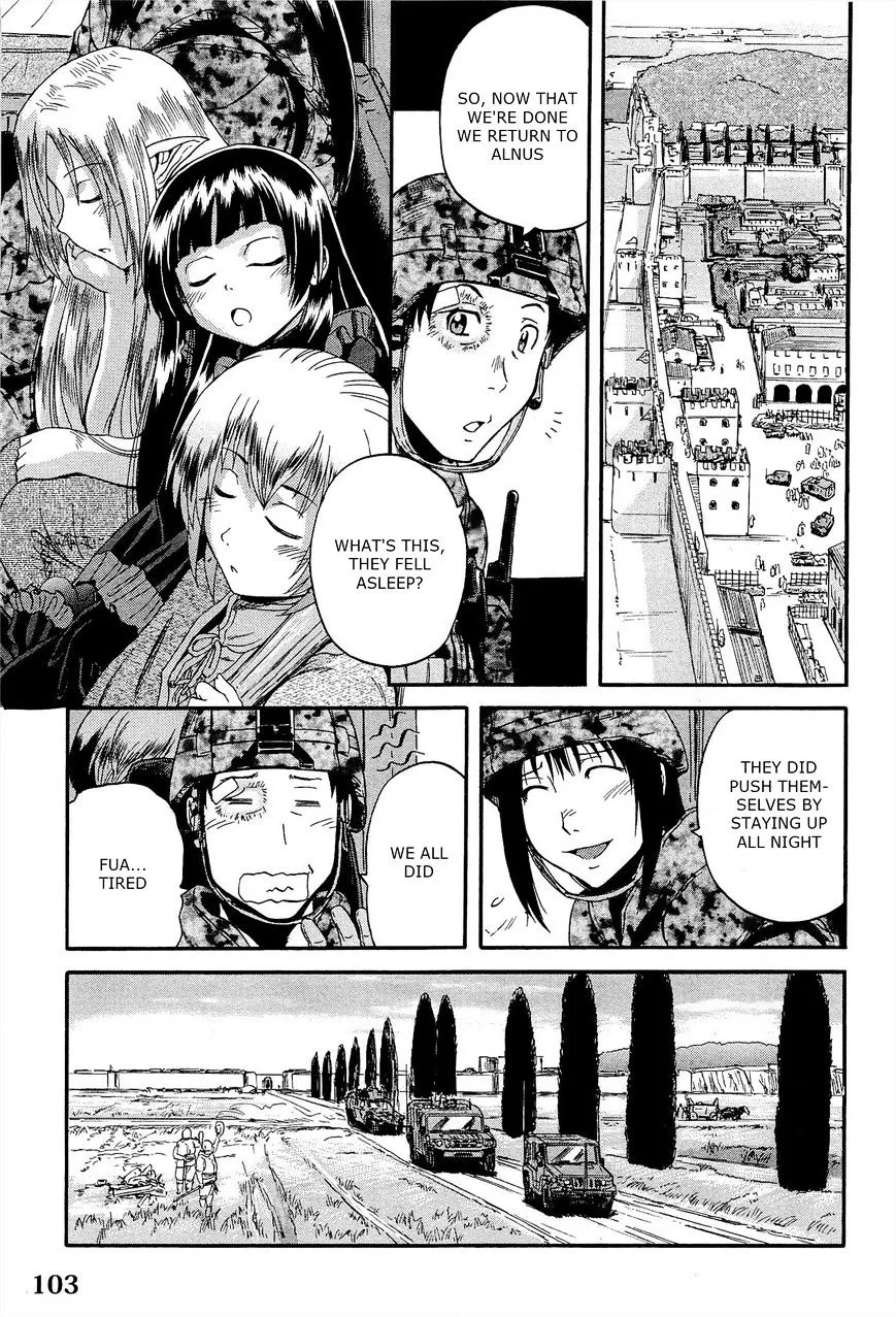 Gate - Jietai Kare No Chi Nite, Kaku Tatakeri Zinmanga X Chapter 13 Page 13