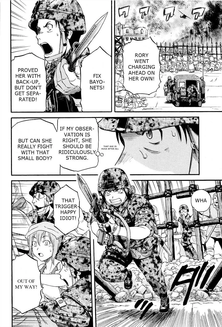 Gate - Jietai Kare No Chi Nite, Kaku Tatakeri Zinmanga X Chapter 12 Page 17