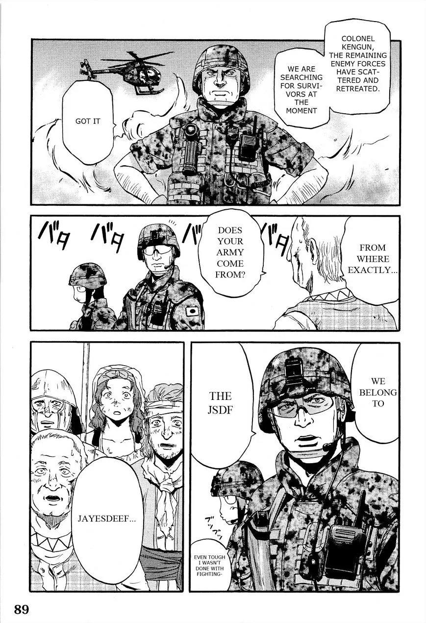 Gate - Jietai Kare No Chi Nite, Kaku Tatakeri Zinmanga X Chapter 12 Page 37