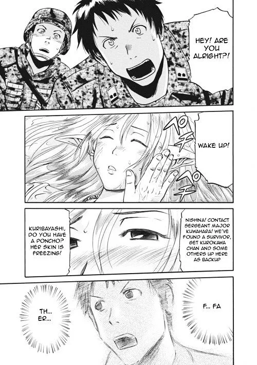 Gate - Jietai Kare No Chi Nite, Kaku Tatakeri Zinmanga X Chapter 3 Page 1