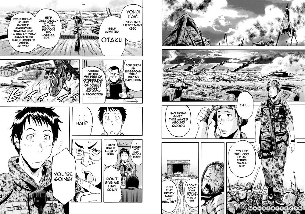 Gate - Jietai Kare No Chi Nite, Kaku Tatakeri Zinmanga X Chapter 1 Page 12