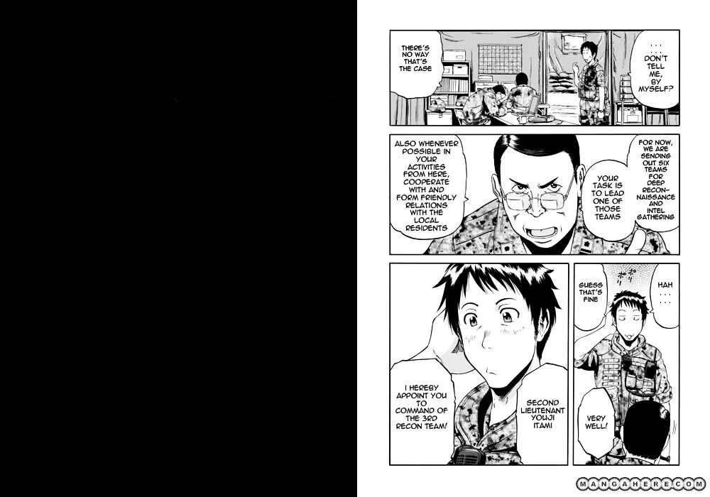 Gate - Jietai Kare No Chi Nite, Kaku Tatakeri Zinmanga X Chapter 1 Page 13