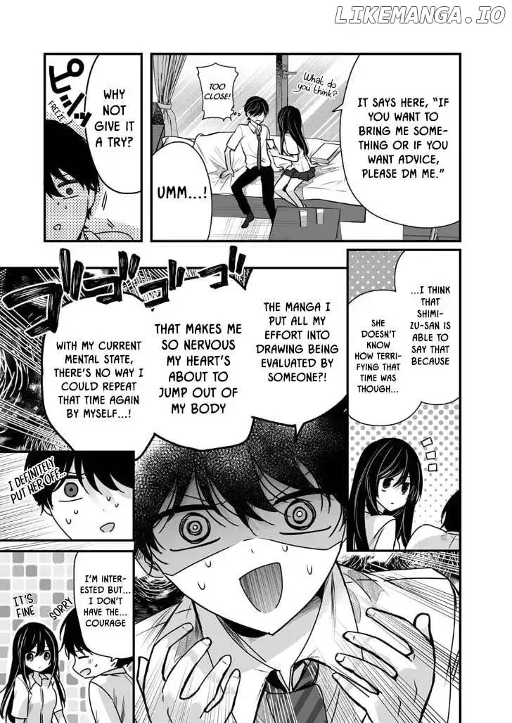 Boku wo Shirita Sugiru Shimizu-san Zinmanga X Chapter 2 Page 13