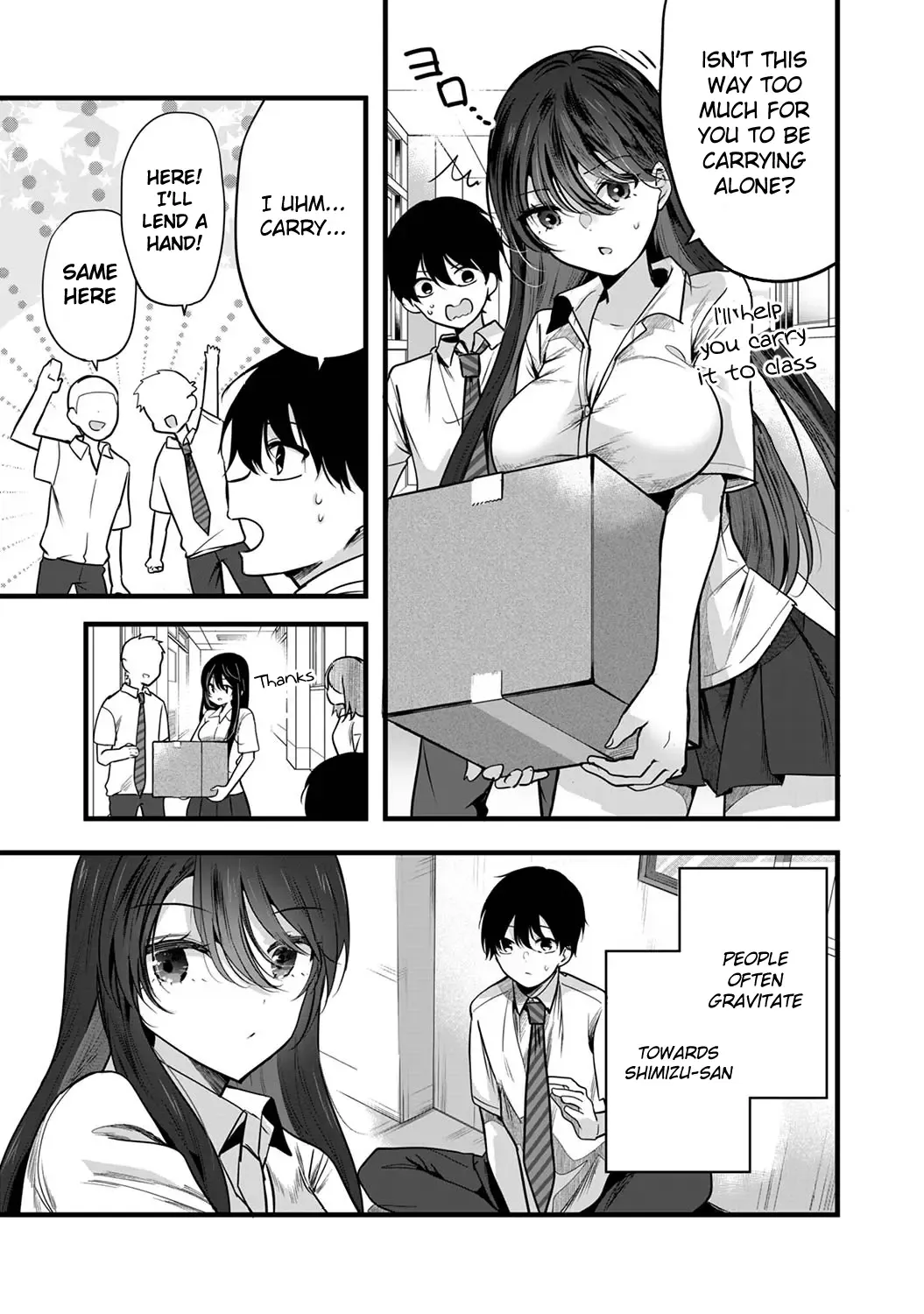 Boku wo Shirita Sugiru Shimizu-san Zinmanga X Chapter 1.1 Page 8