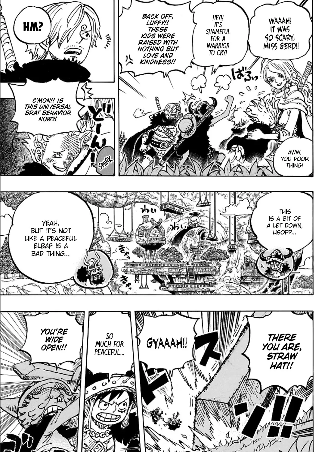 One Piece Zinmanga X Chapter 1135 Page 10