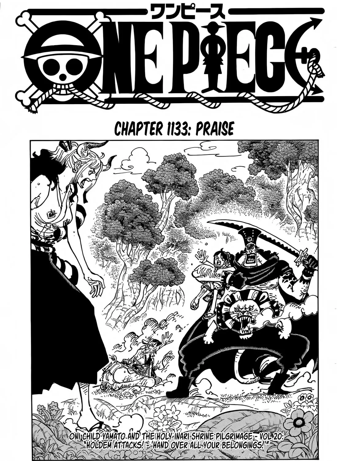 One Piece Zinmanga X Chapter 1133 Page 1