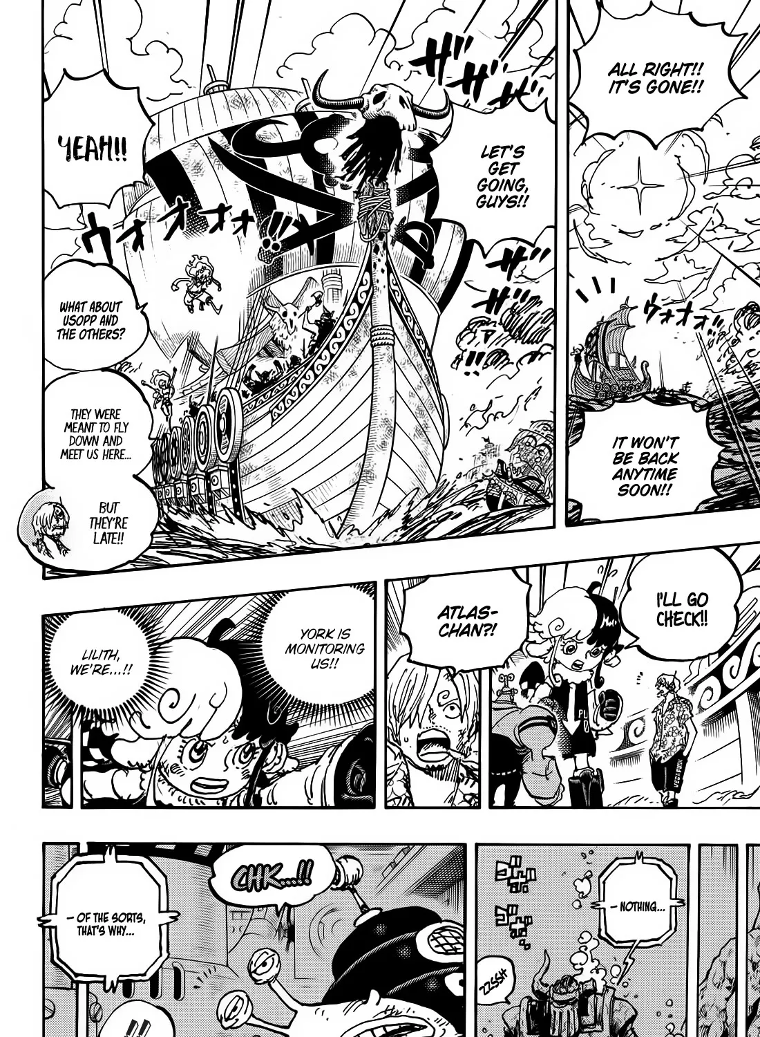 One Piece Zinmanga X Chapter 1119 Page 14