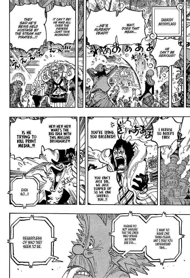 One Piece Zinmanga X Chapter 1113 Page 14