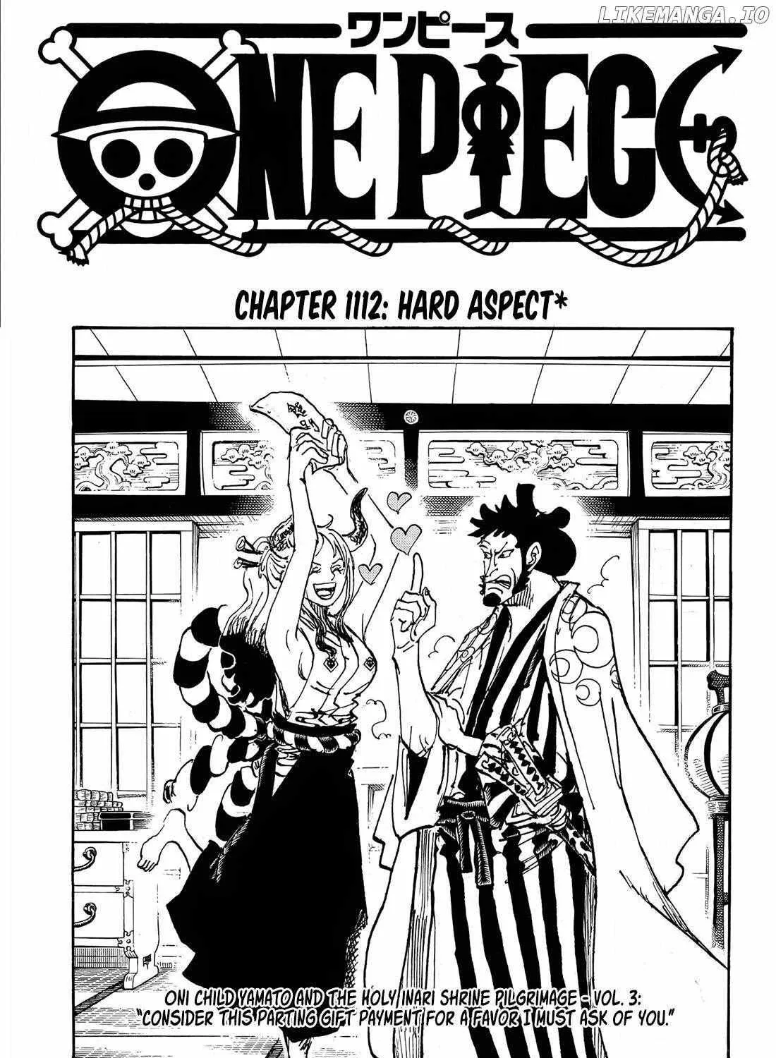 One Piece Zinmanga X Chapter 1112 Page 1