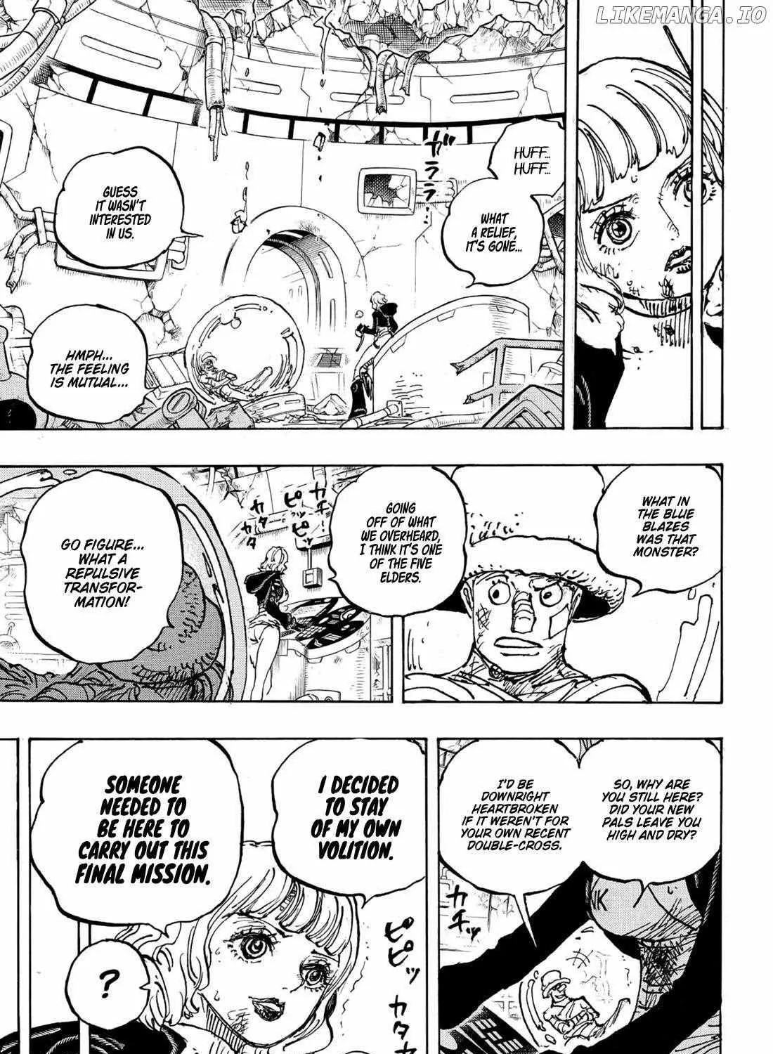 One Piece Zinmanga X Chapter 1112 Page 14