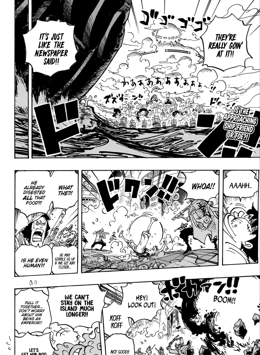 One Piece Zinmanga X Chapter 1106 Page 4