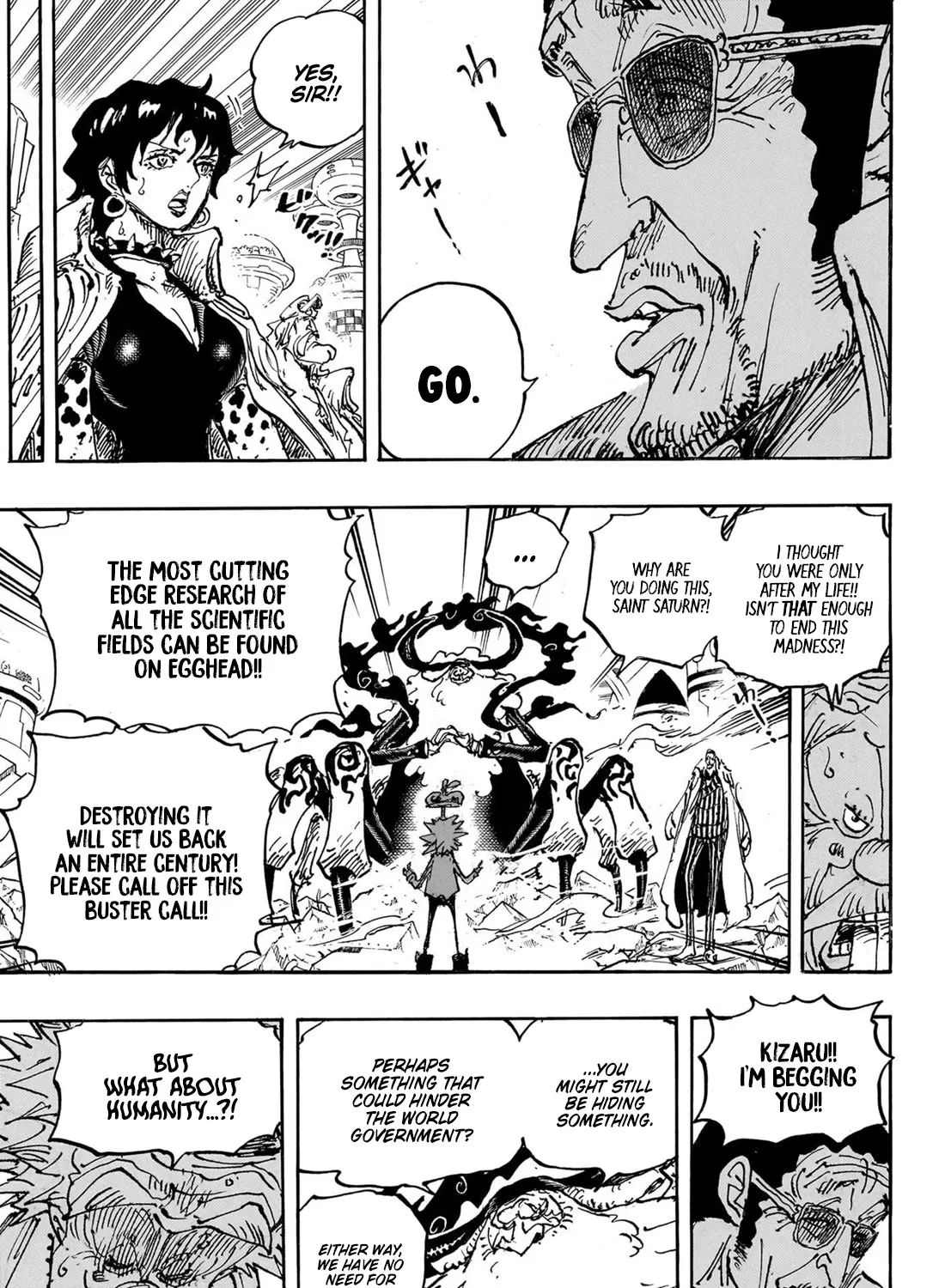 One Piece Zinmanga X Chapter 1105 Page 6