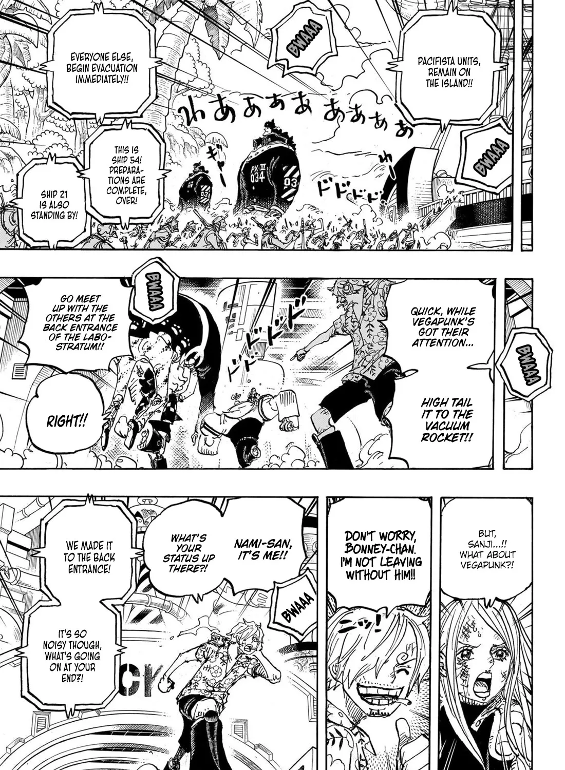 One Piece Zinmanga X Chapter 1105 Page 10