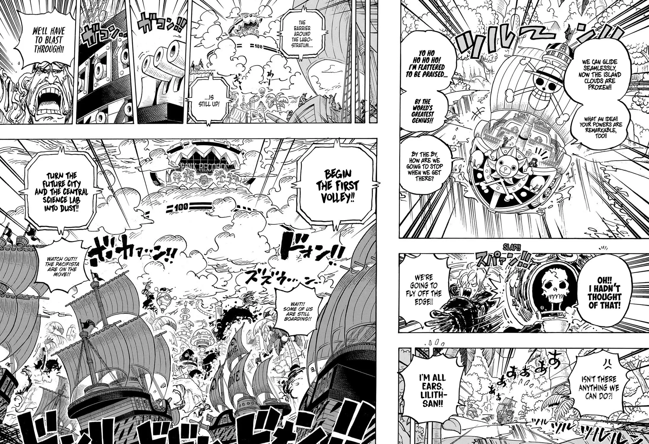 One Piece Zinmanga X Chapter 1105 Page 14