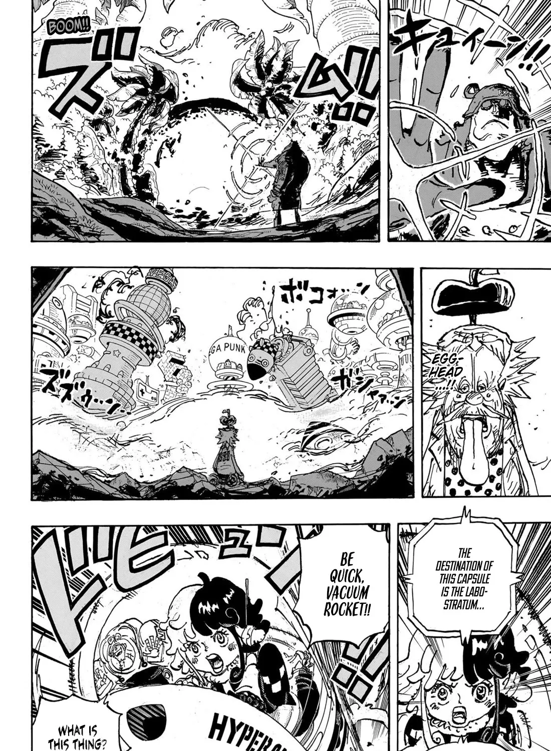 One Piece Zinmanga X Chapter 1105 Page 16