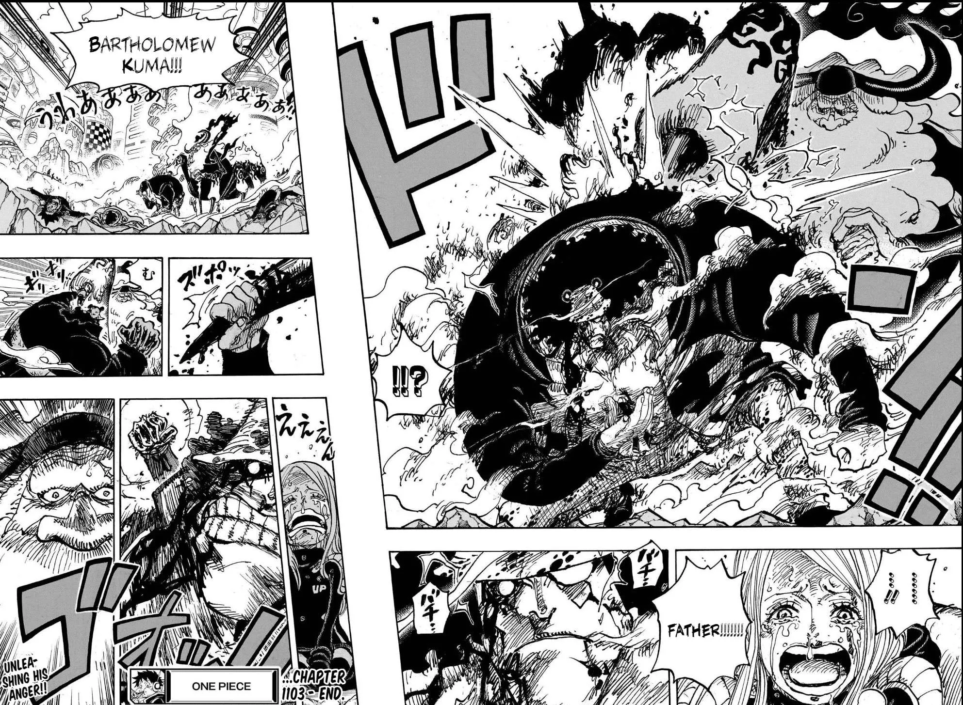 One Piece Zinmanga X Chapter 1103 Page 17