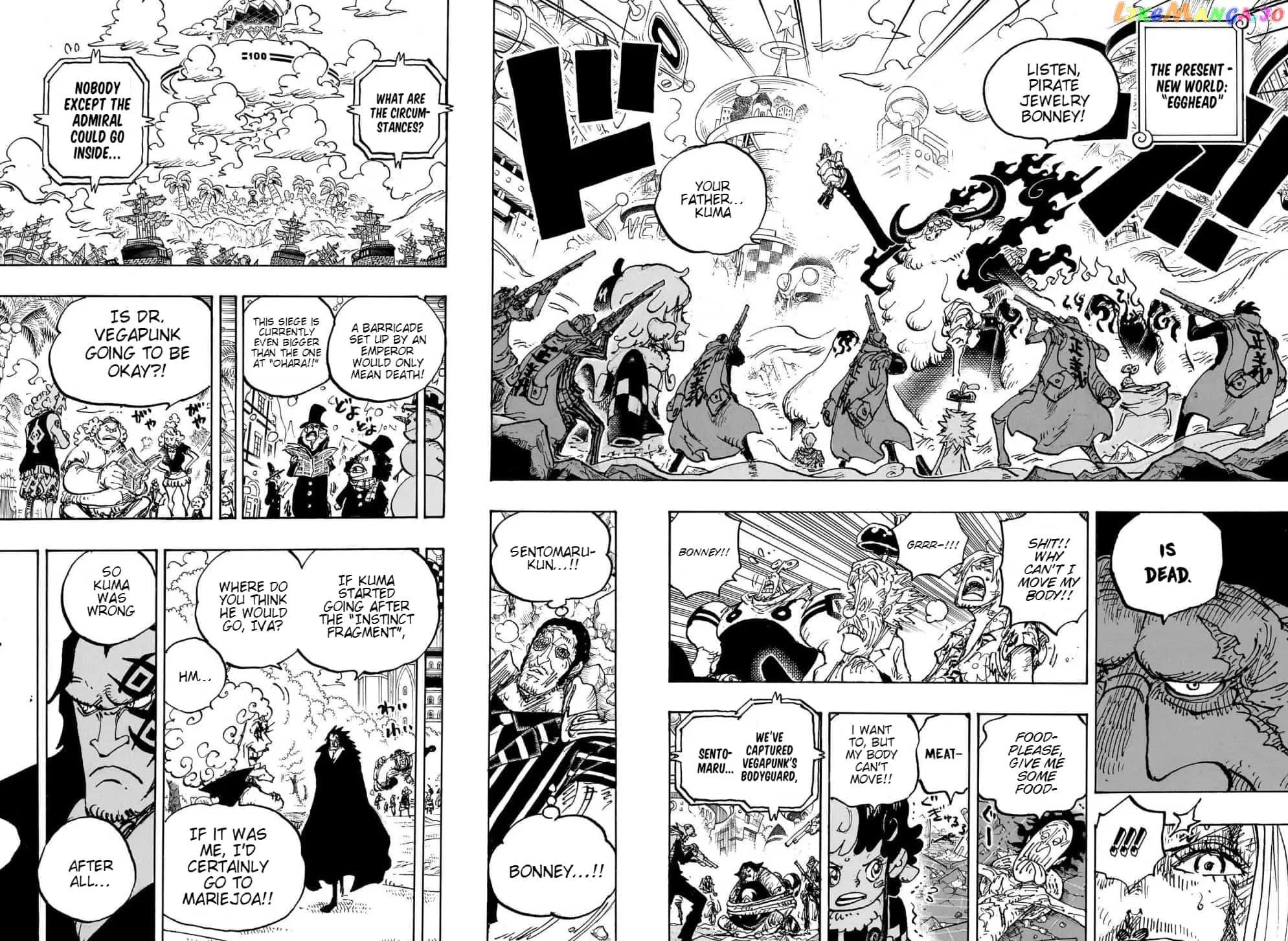 One Piece Zinmanga X Chapter 1103 Page 18