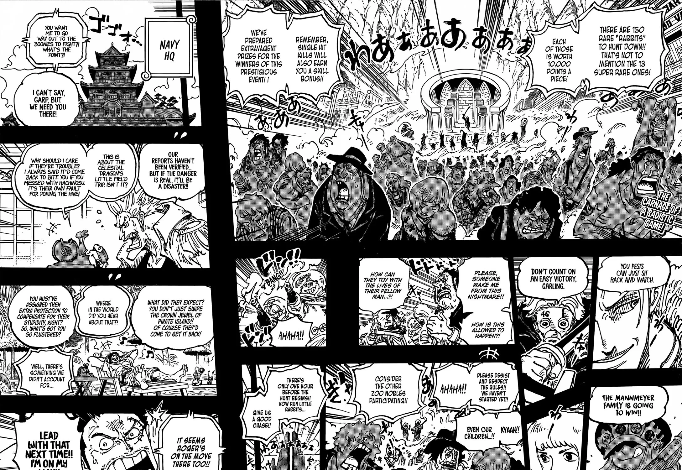One Piece Zinmanga X Chapter 1096 Page 4