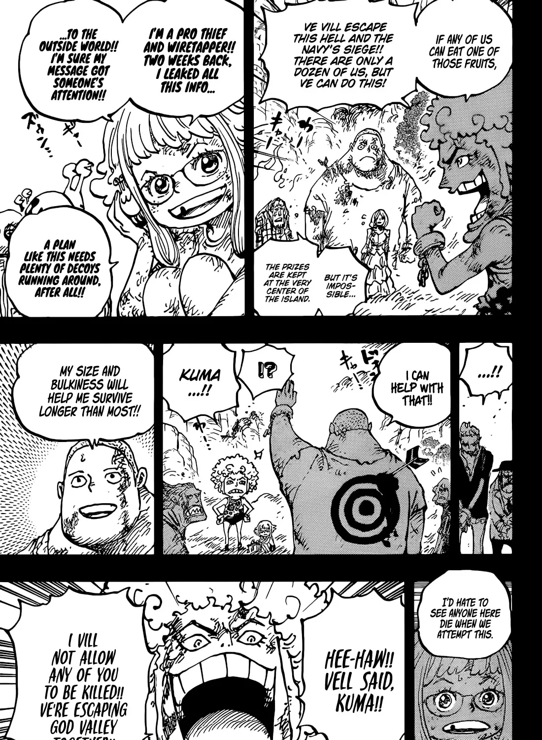 One Piece Zinmanga X Chapter 1096 Page 12