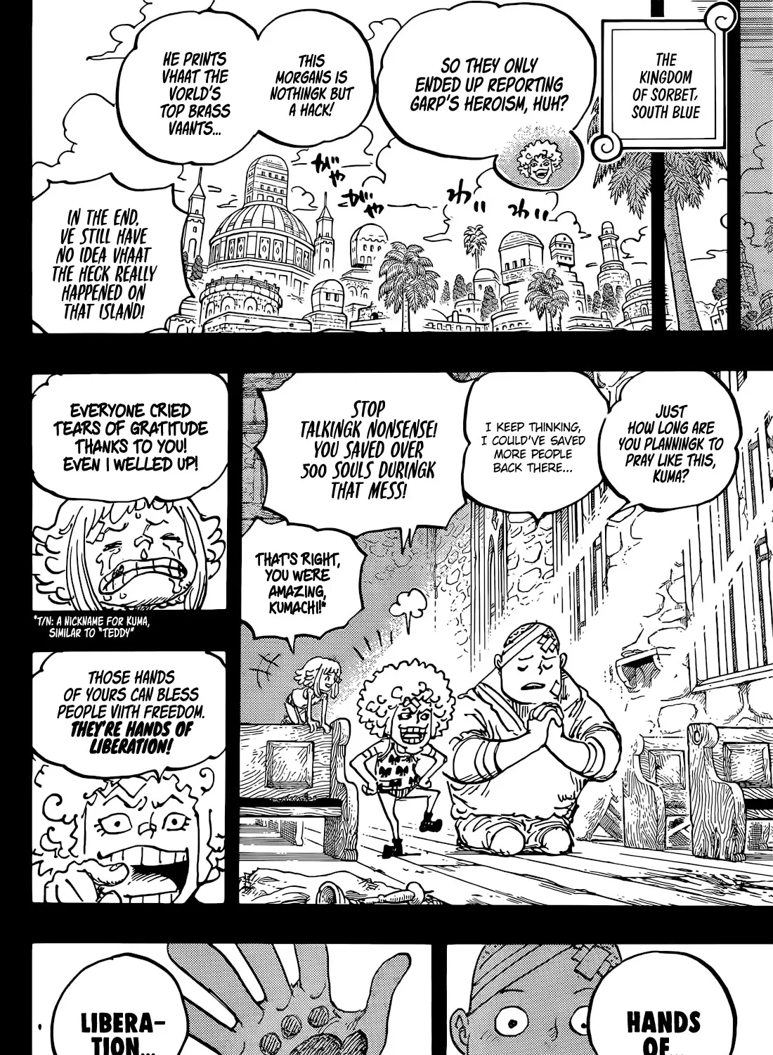 One Piece Zinmanga X Chapter 1096 Page 22