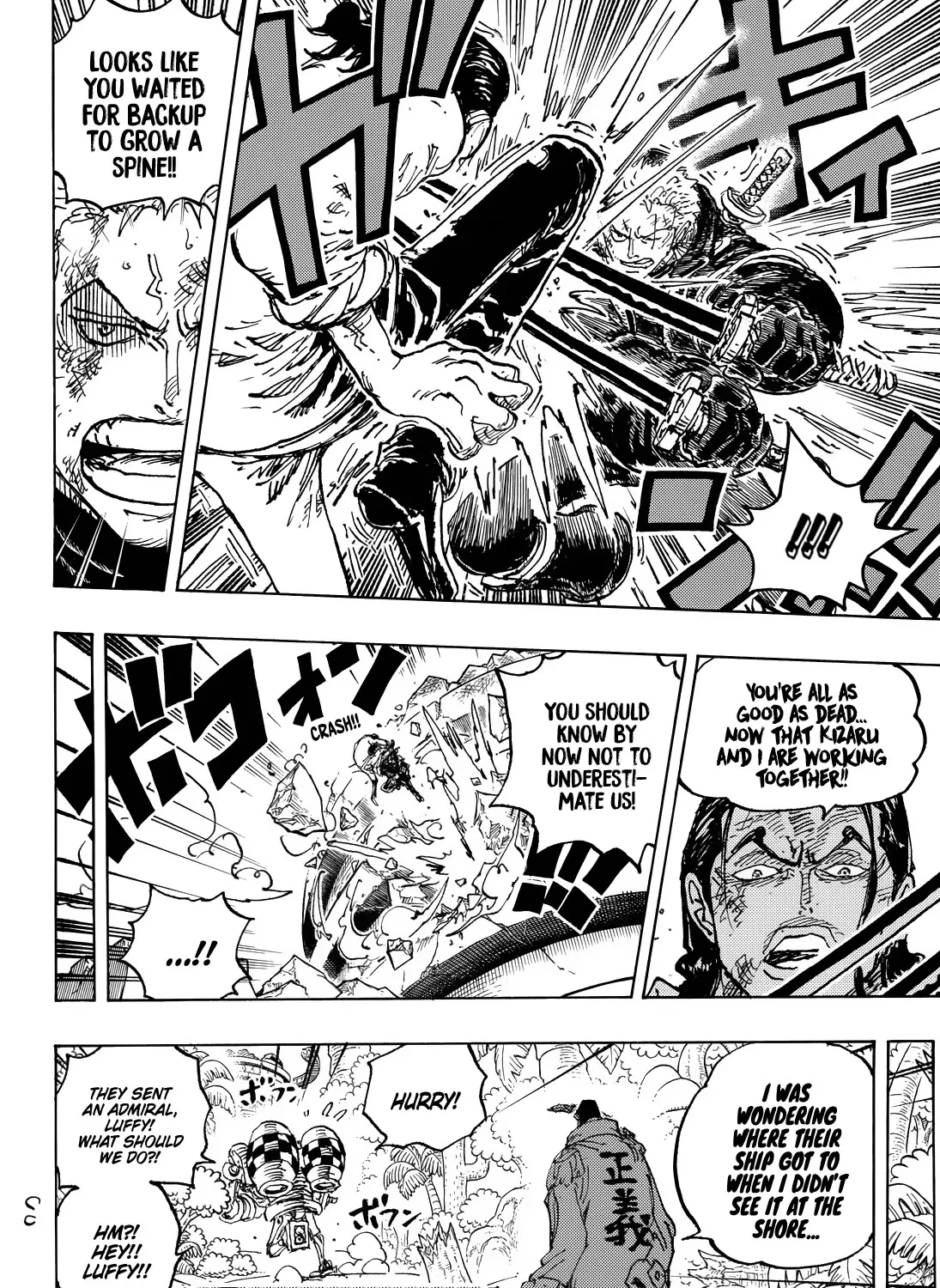 One Piece Zinmanga X Chapter 1091 Page 32