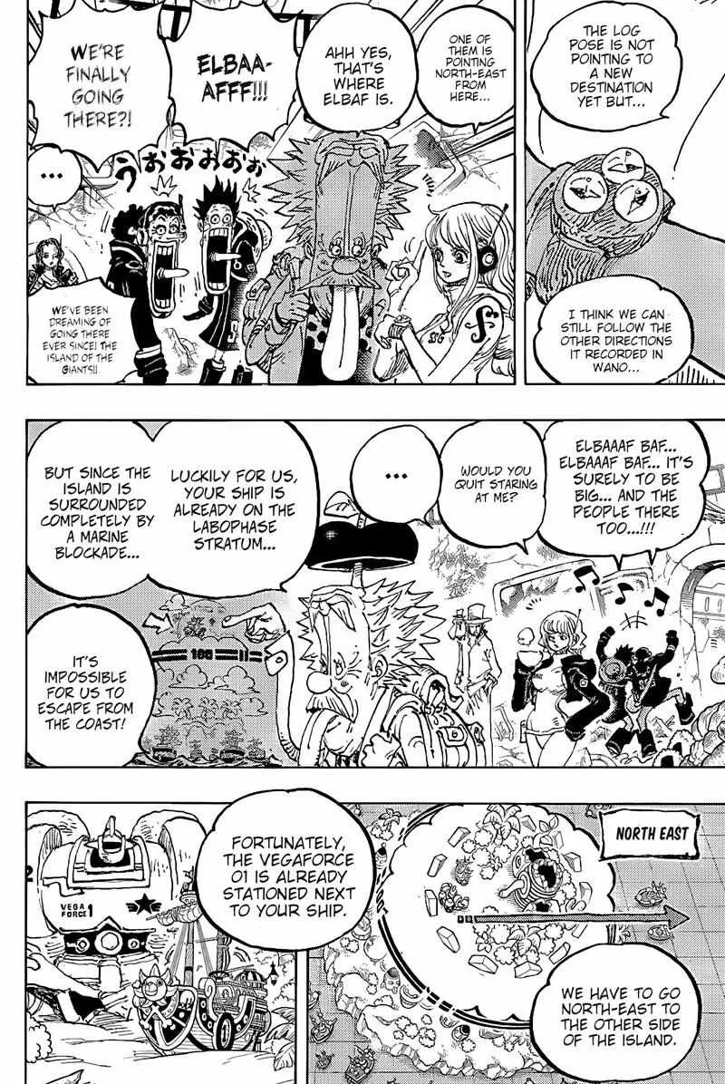One Piece Zinmanga X Chapter 1090 Page 8