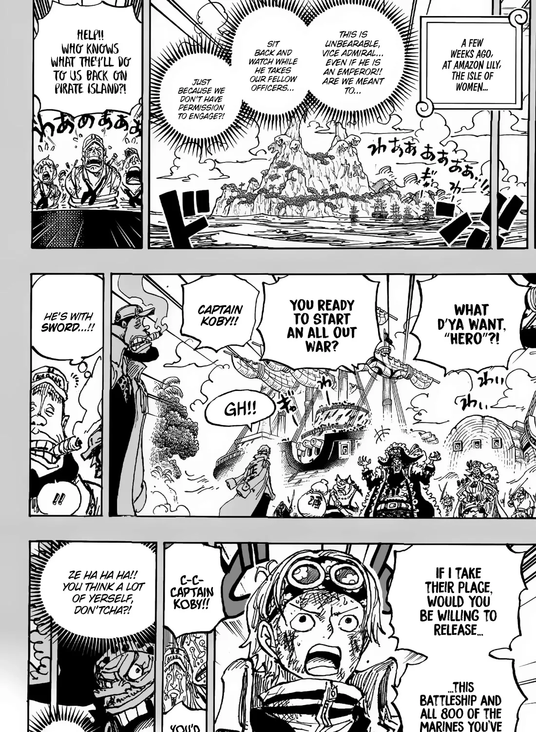One Piece Zinmanga X Chapter 1088 Page 8