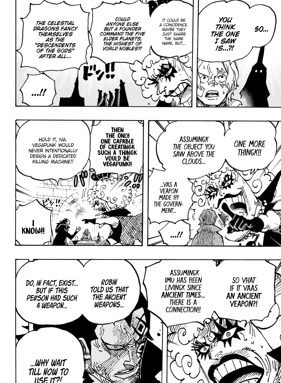 One Piece Zinmanga X Chapter 1086 Page 25