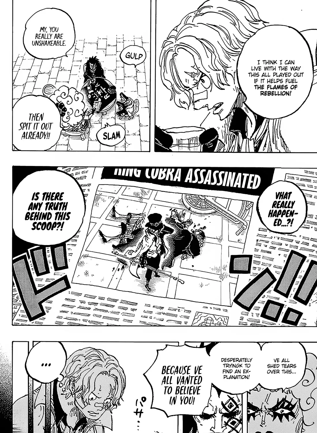 One Piece Zinmanga X Chapter 1083 Page 12