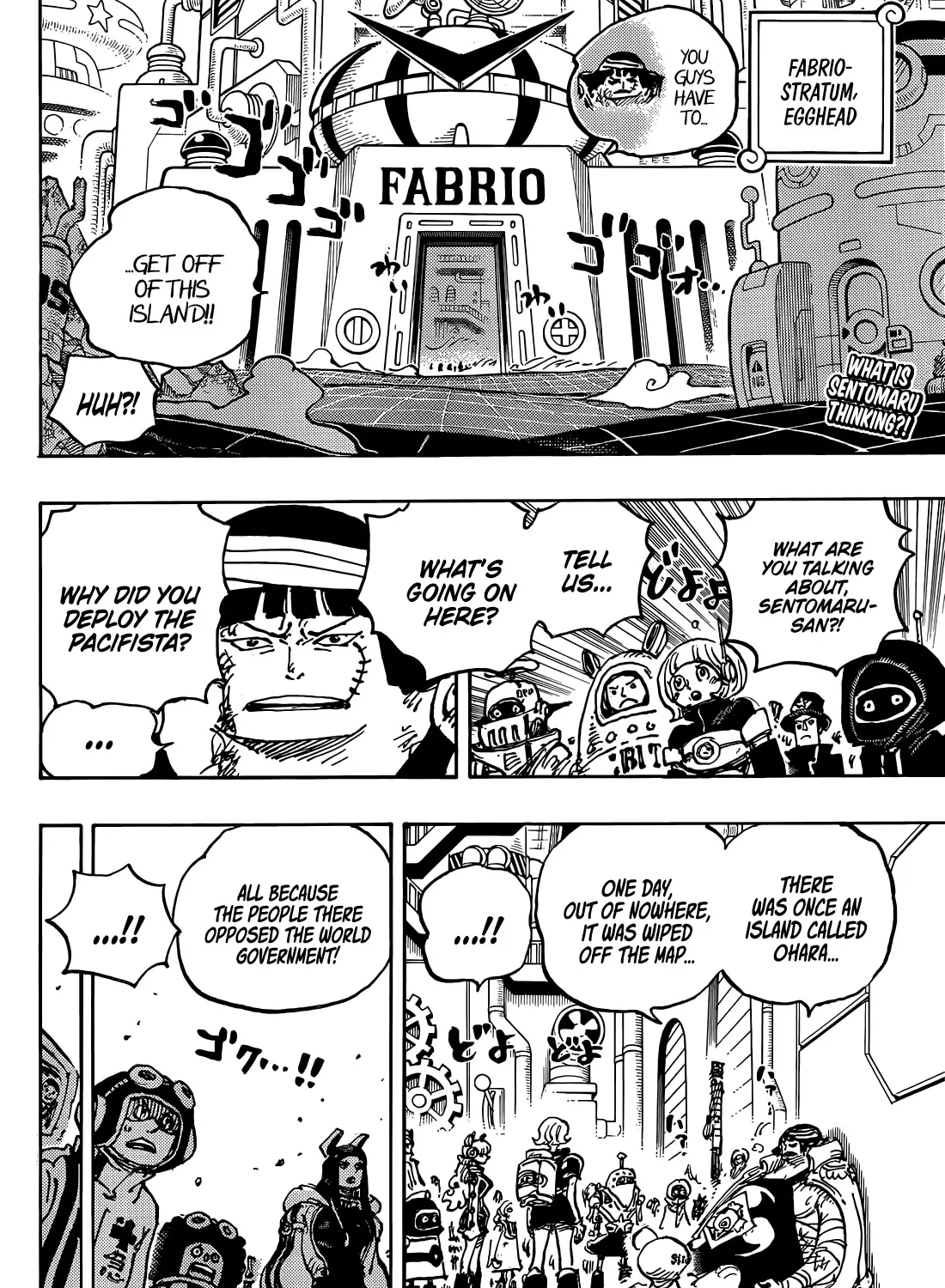 One Piece Zinmanga X Chapter 1077 Page 4
