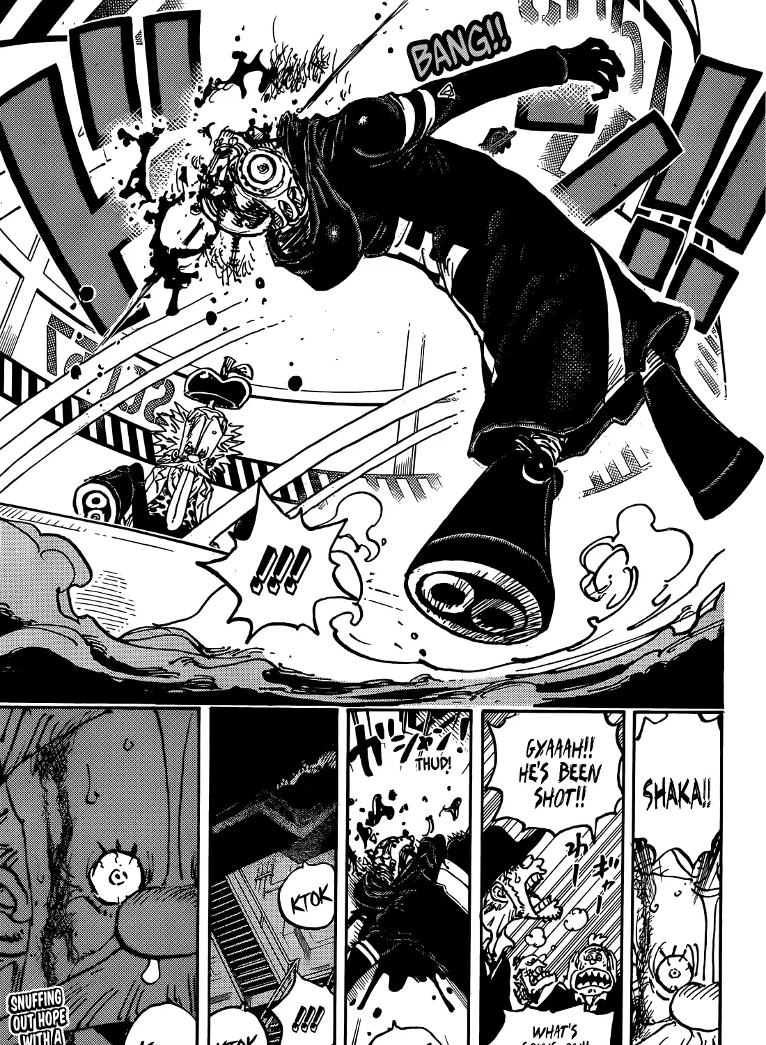 One Piece Zinmanga X Chapter 1077 Page 34