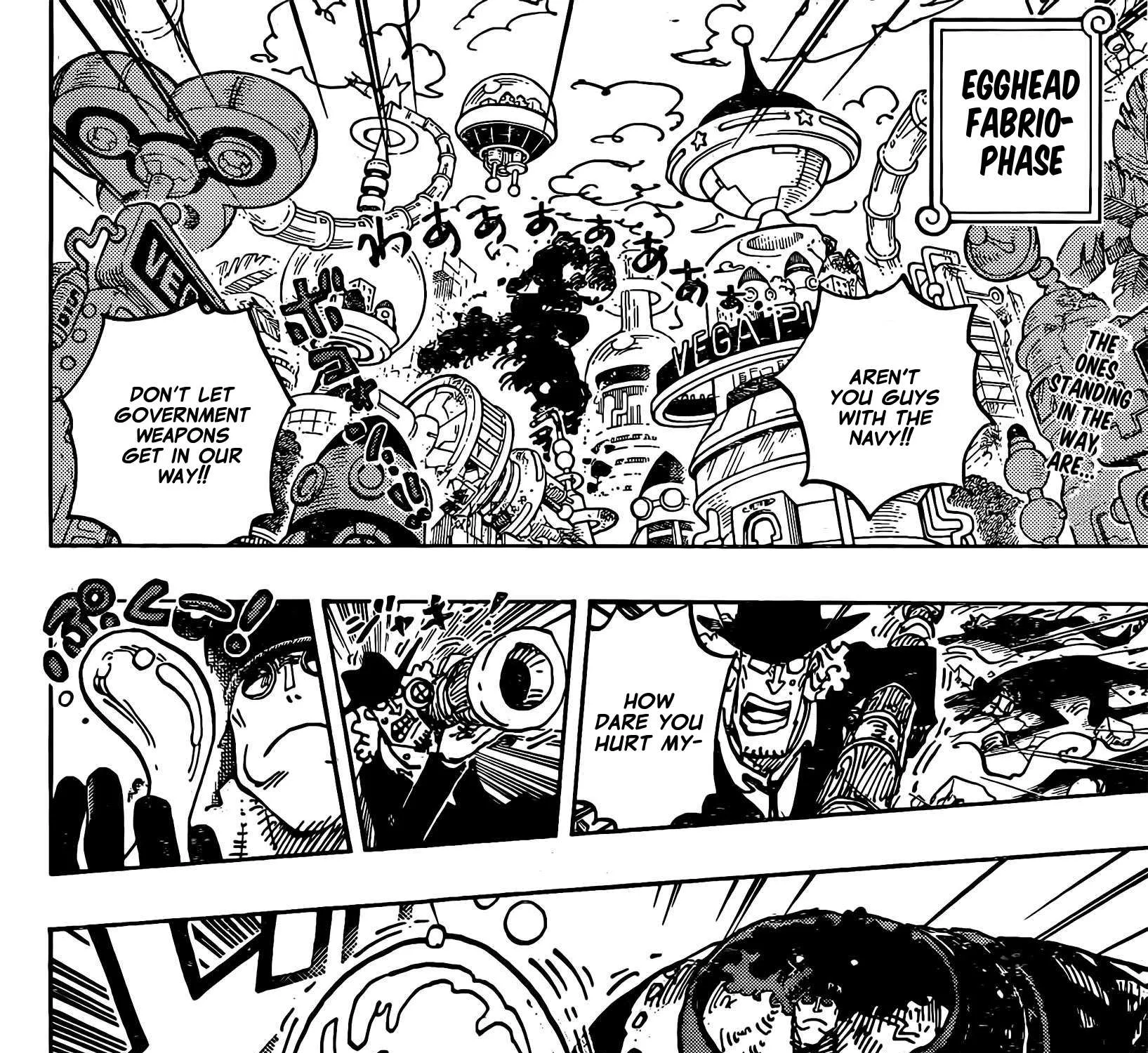 One Piece Zinmanga X Chapter 1072.2 Page 4