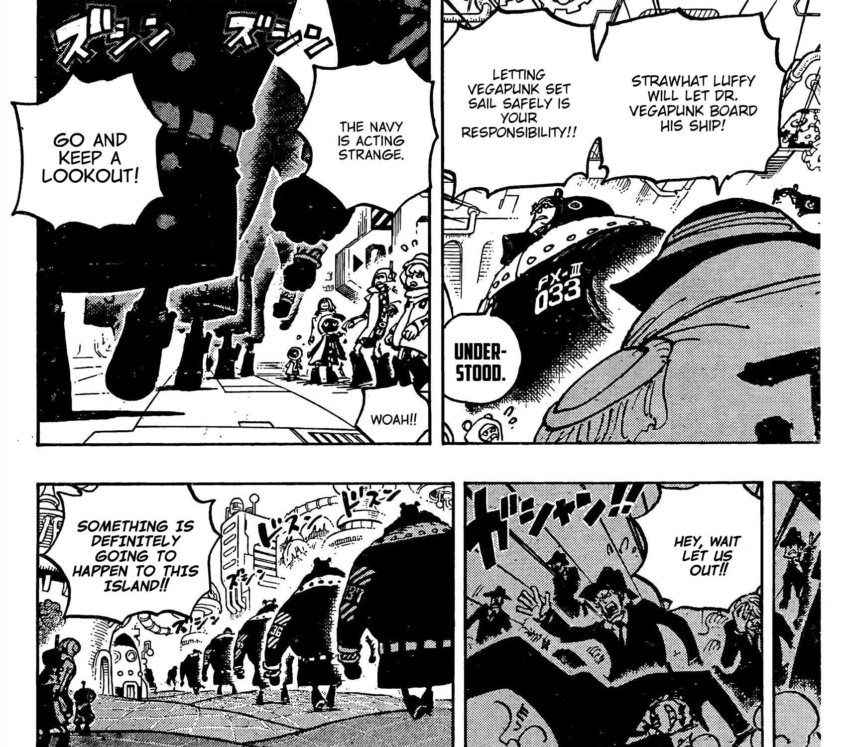 One Piece Zinmanga X Chapter 1072.2 Page 12