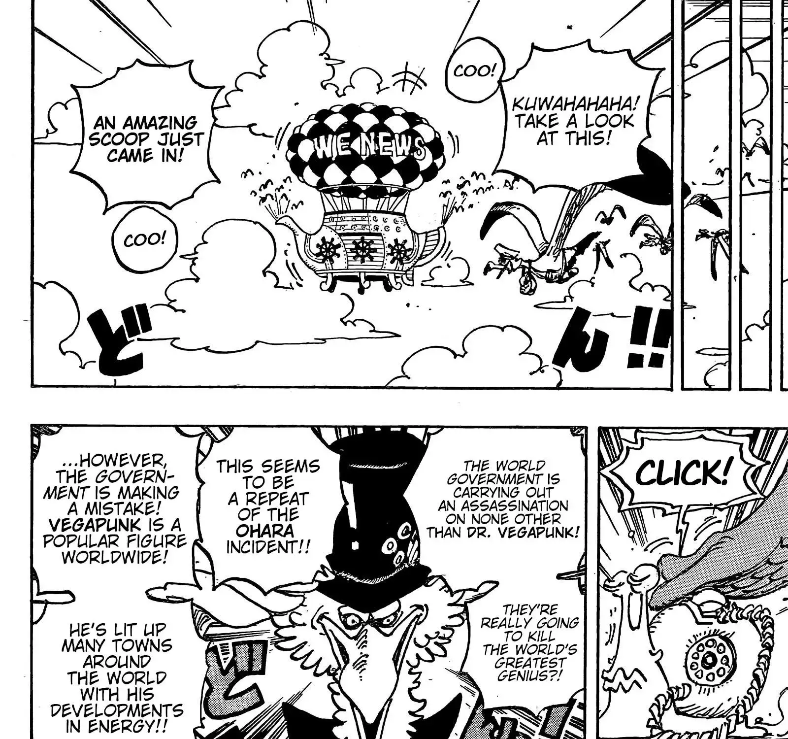 One Piece Zinmanga X Chapter 1072.2 Page 31