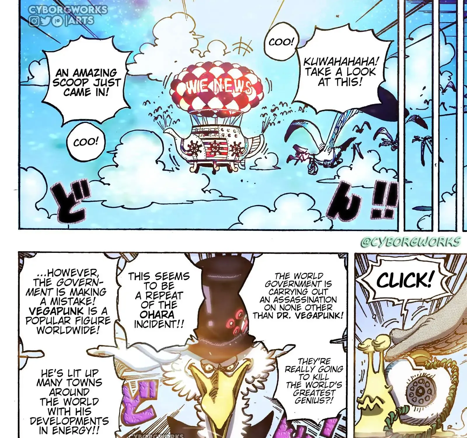 One Piece Zinmanga X Chapter 1072.2 Page 37