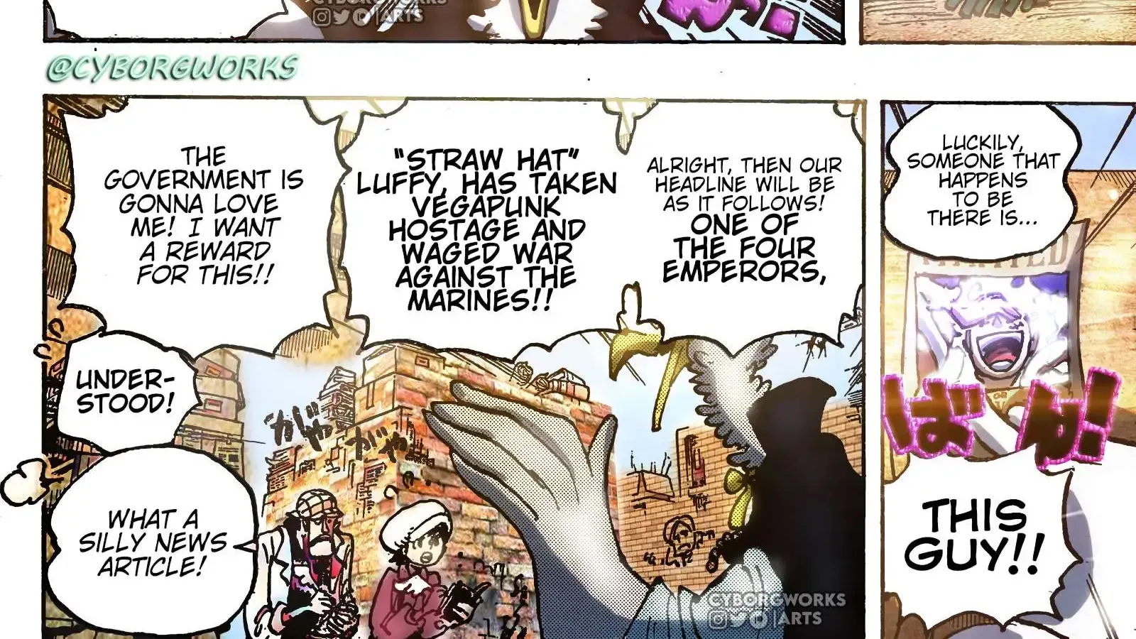 One Piece Zinmanga X Chapter 1072.2 Page 38