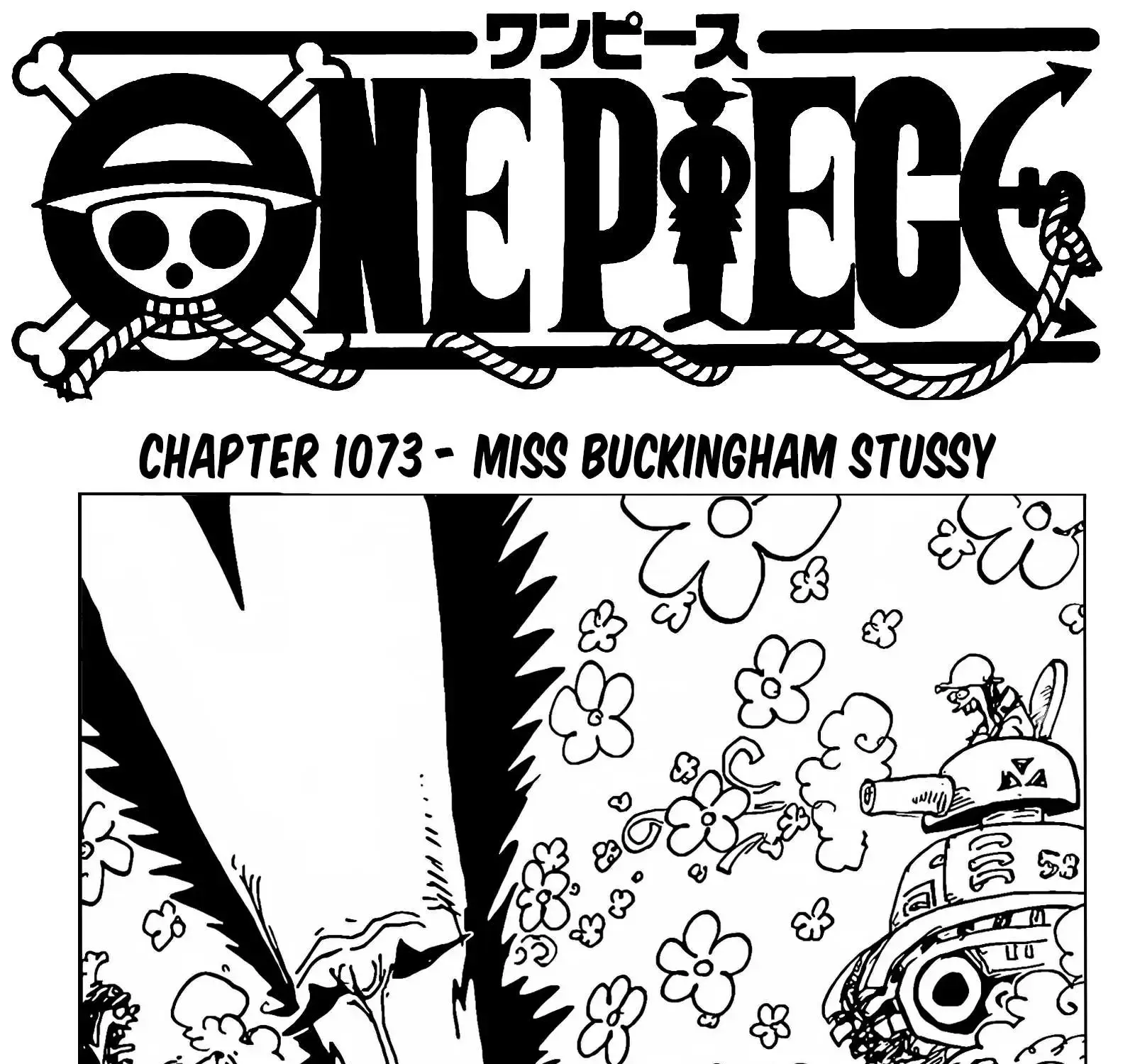 One Piece Zinmanga X Chapter 1072.1 Page 1