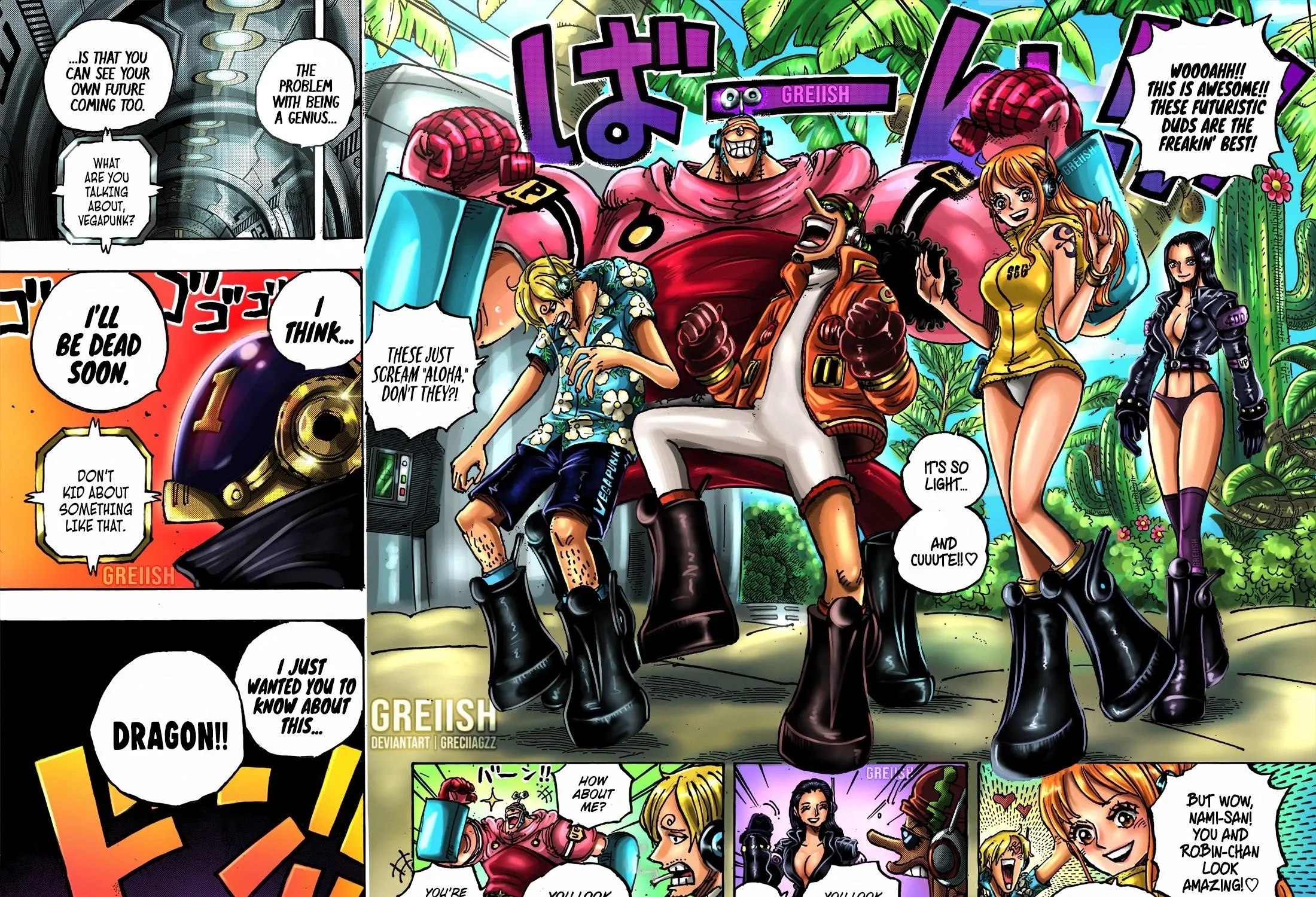 One Piece Zinmanga X Chapter 1064 Page 35