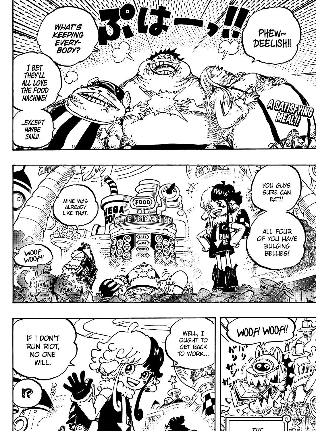 One Piece Zinmanga X Chapter 1063 Page 3