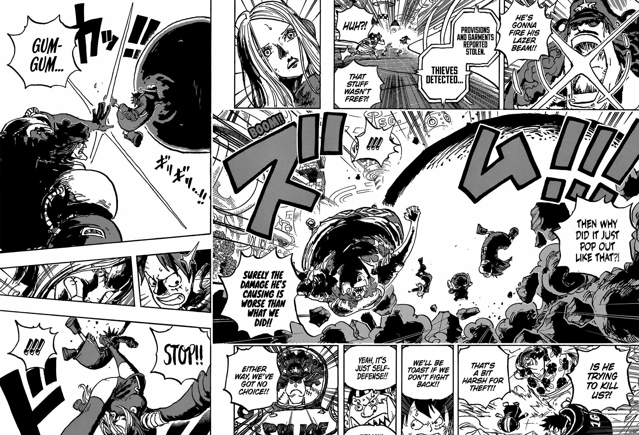 One Piece Zinmanga X Chapter 1063 Page 11
