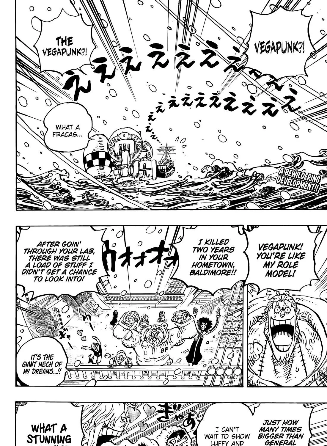 One Piece Zinmanga X Chapter 1062 Page 3