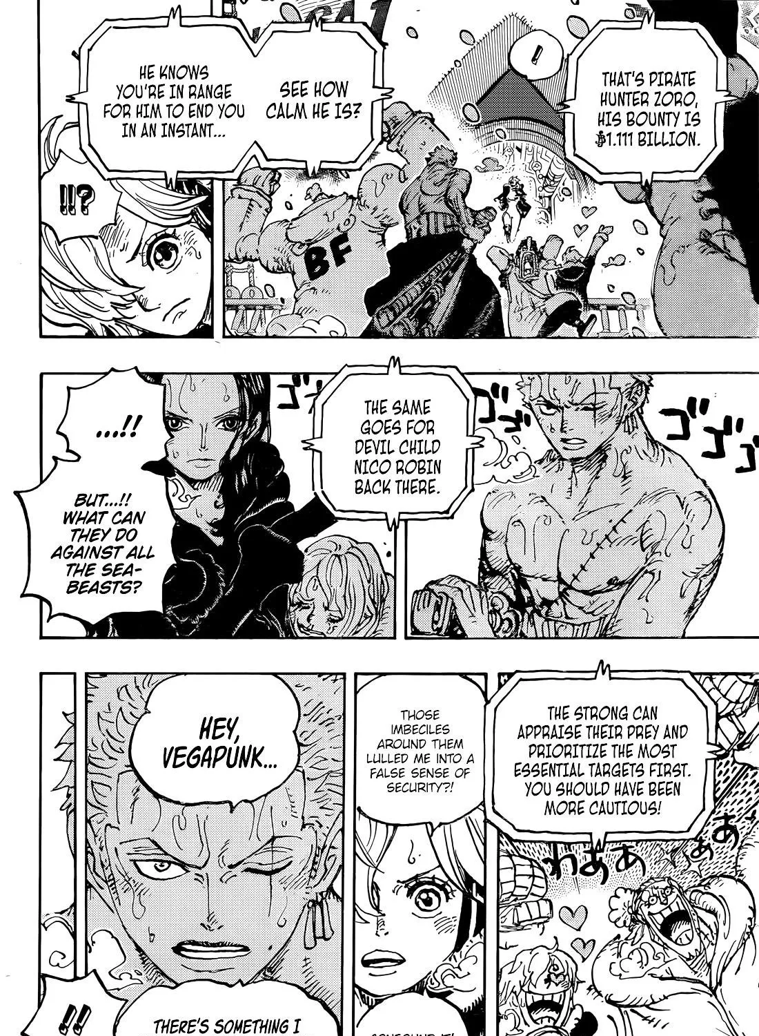 One Piece Zinmanga X Chapter 1062 Page 9